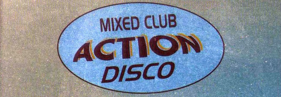 Banner der Club Action Disco in Mannheim